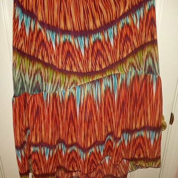 Tracy Evans Multicolored Up-Down 100% Polyester El - Picture 1 of 7